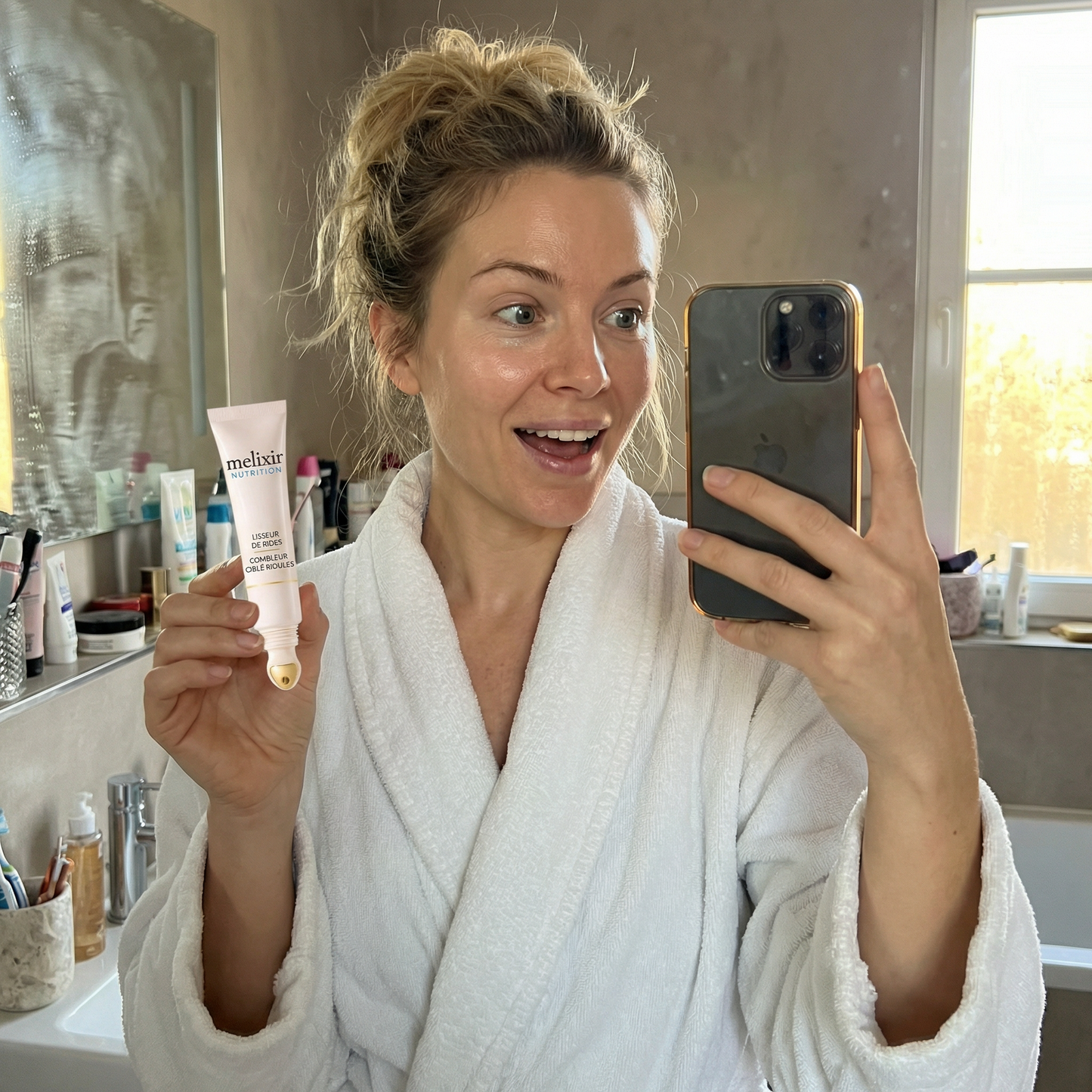 Correcteur de rides instantané