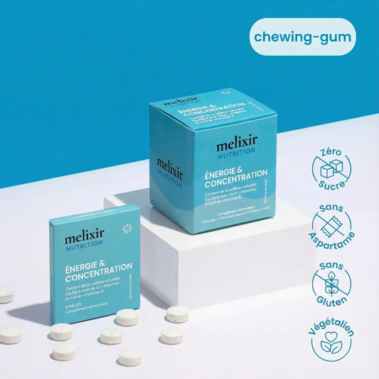 Chewing-Gum Énergie & Focus