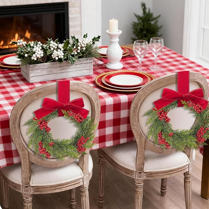 Mini Couronnes de Noël Rustiques