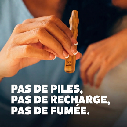 Bâton d’inhalation aux huiles essentielles