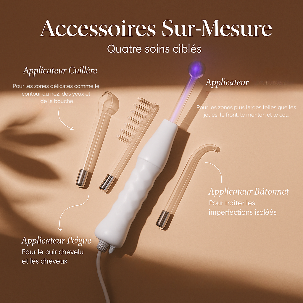 Soin Haute Fréquence Visage & Cuir Chevelu