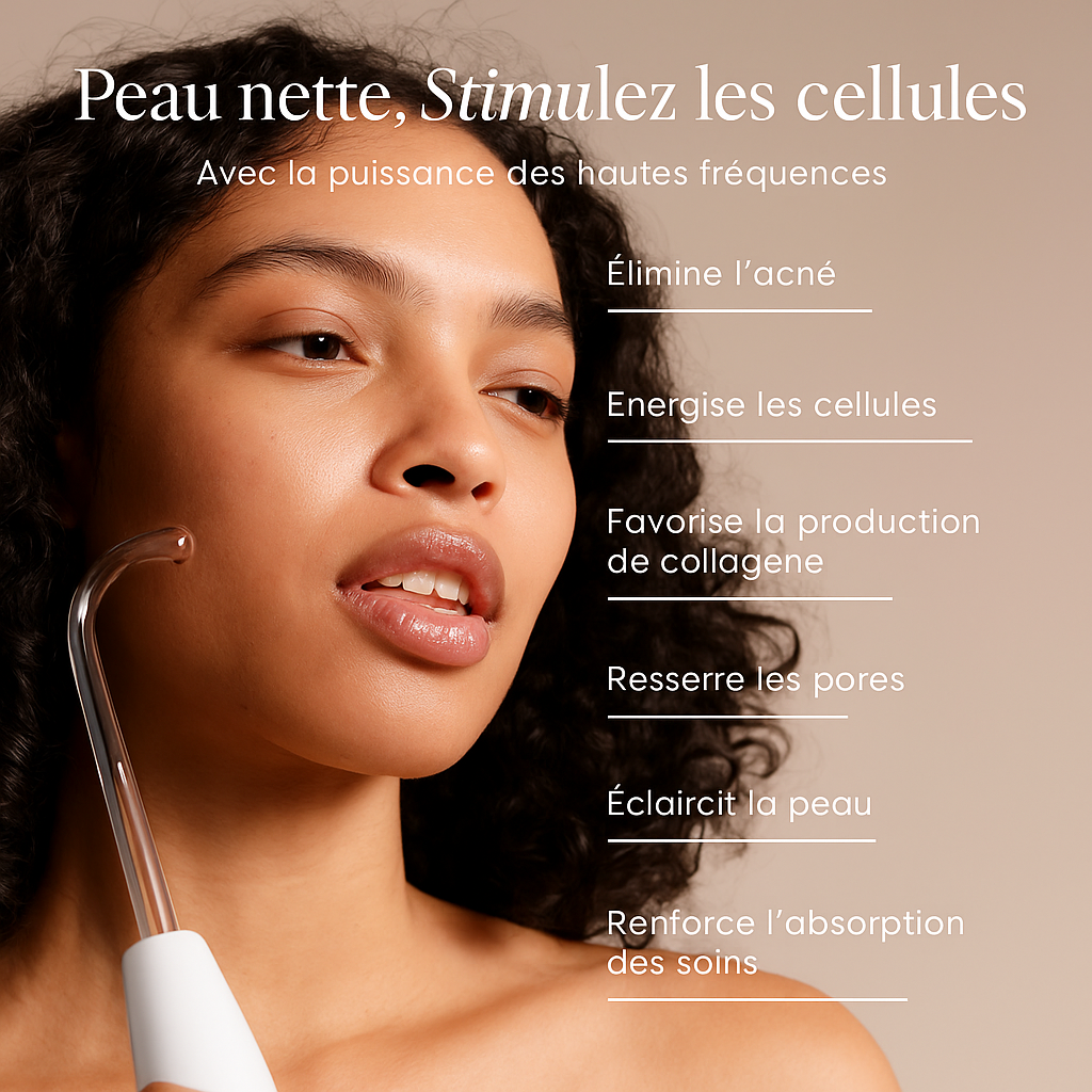 Soin Haute Fréquence Visage & Cuir Chevelu