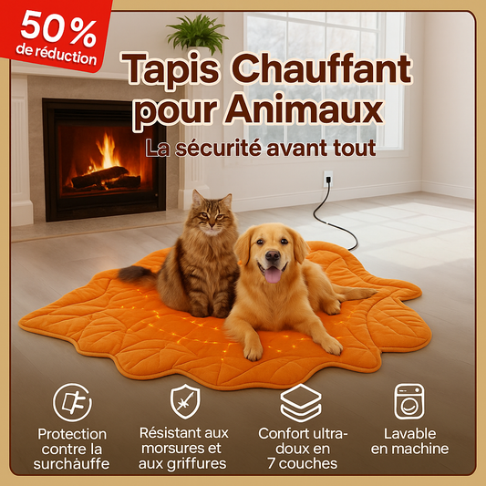 Tapis chauffant pour animaux