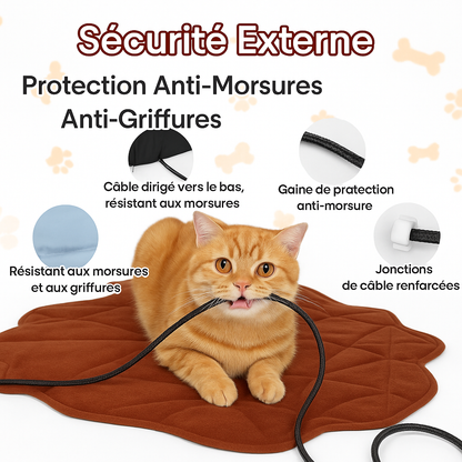 Tapis chauffant pour animaux