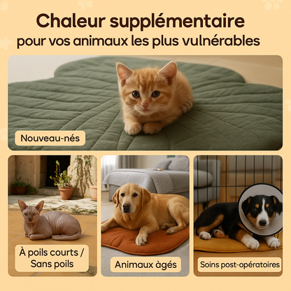 Tapis chauffant pour animaux
