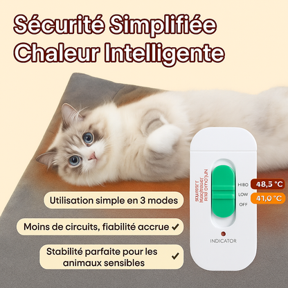 Tapis chauffant pour animaux