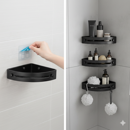 Étagères d’Angle de Douche