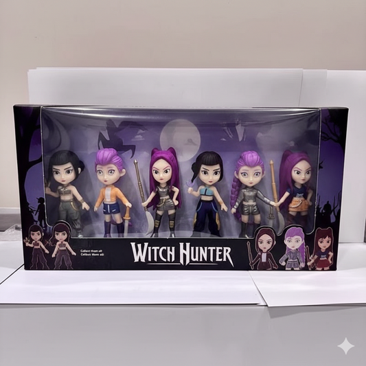 Ensemble de Figurines Witch Hunter – Coffret de 6 Pièces