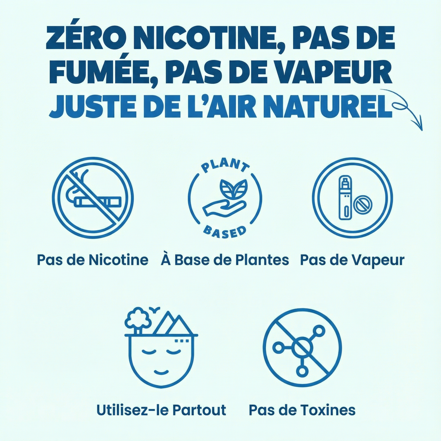 Bâton d’inhalation aux huiles essentielles