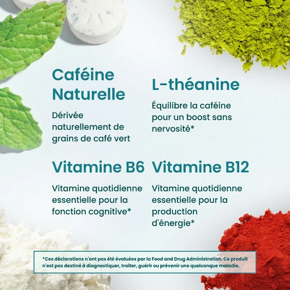 Chewing-Gum Énergie & Focus