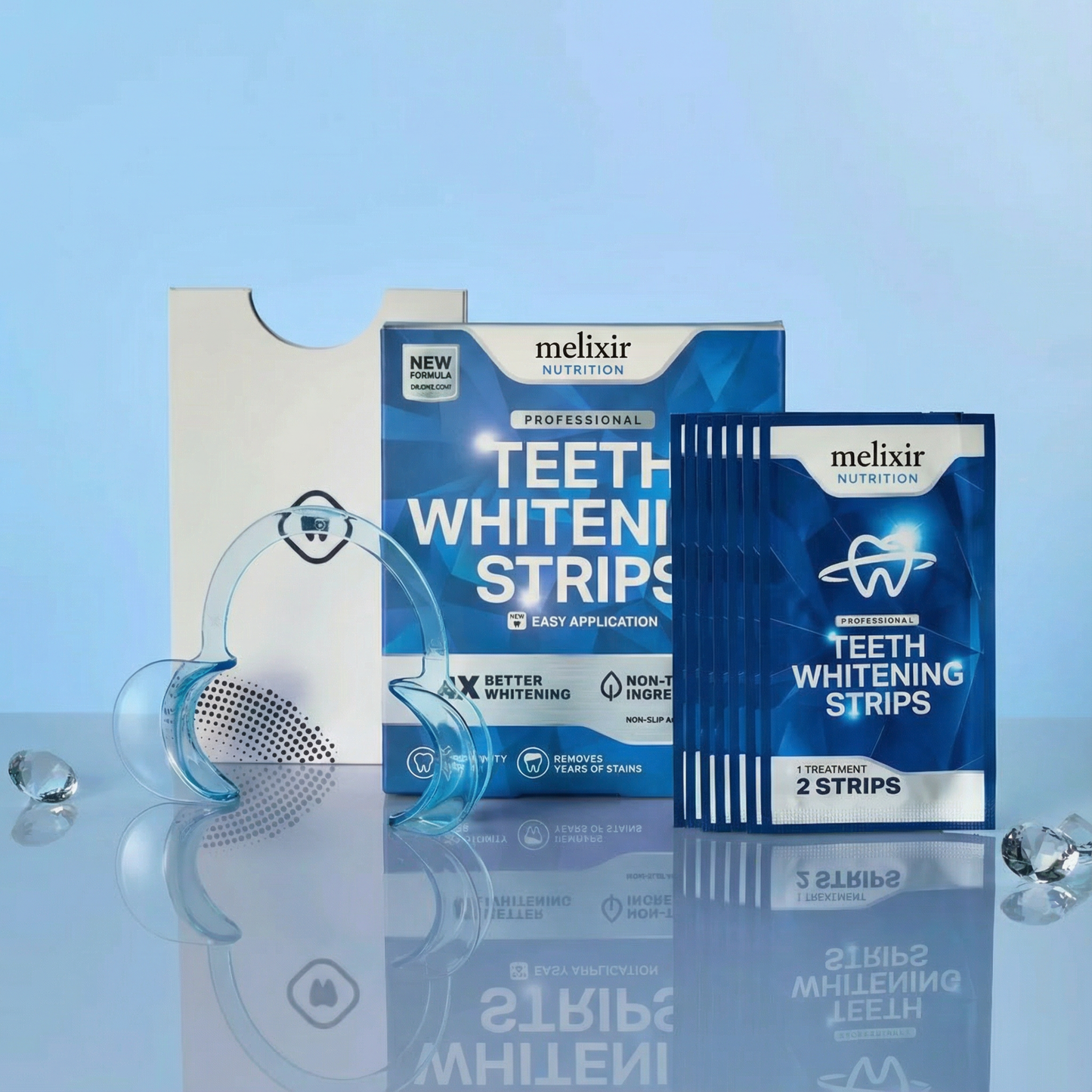 Bandes blanchissantes dentaires