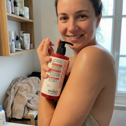 Soin exfoliant corps à l’acide hypochloreux