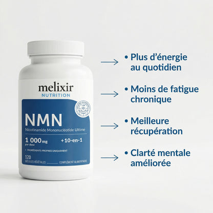 NMN Complexe Longévité Cellulaire 10-en-1