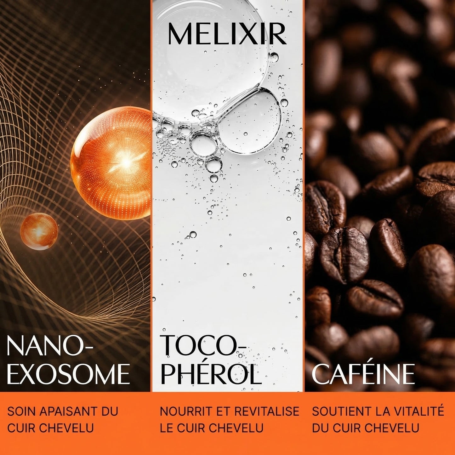 Sérum de Croissance Capillaire avec Brosse Intégrée